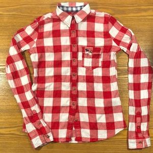 A&F Plaid button up